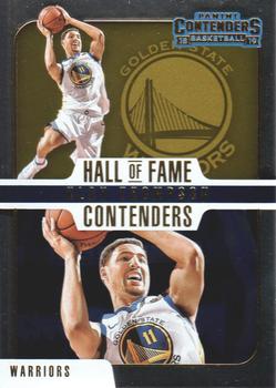 2018-19 Panini Contenders - Hall of Fame Contenders #16 Klay Thompson Front