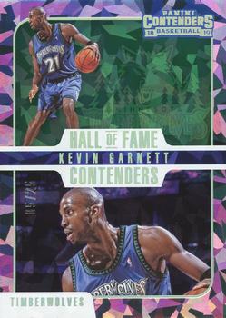 2018-19 Panini Contenders - Hall of Fame Contenders Cracked Ice #10 Kevin Garnett Front