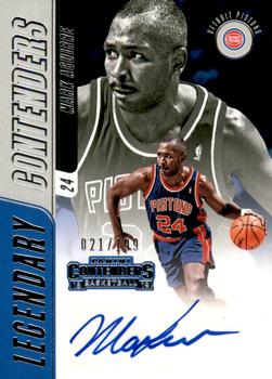 2018-19 Panini Contenders - Legendary Contenders Autographs #LC-MAG Mark Aguirre Front