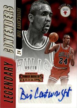 2018-19 Panini Contenders - Legendary Contenders Autographs Gold #LC-BCW Bill Cartwright Front