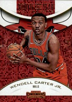 2018-19 Panini Contenders - Rookie of the Year Contenders #8 Wendell Carter Jr. Front