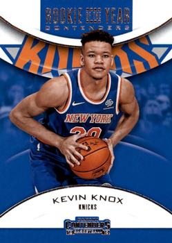 2018-19 Panini Contenders - Rookie of the Year Contenders Retail #10 Kevin Knox Front