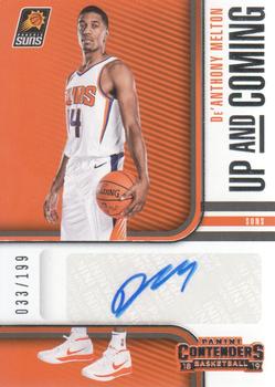 2018-19 Panini Contenders - Up and Coming Contenders Autographs #UC-DML De'Anthony Melton Front