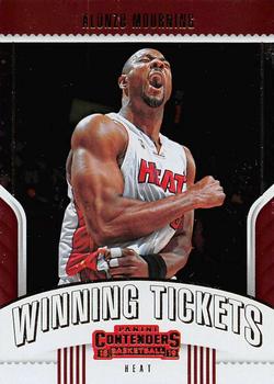 2018-19 Panini Contenders - Winning Tickets #1 Alonzo Mourning Front