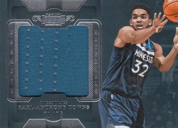 2018-19 Panini Dominion - Mammoth Materials #MM-KT Karl-Anthony Towns Front