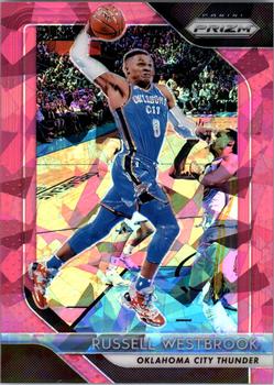 2018-19 Panini Prizm - Prizms Pink Ice #39 Russell Westbrook Front