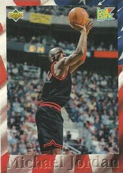 1996-97 Upper Deck Ball Park Michael Jordan - Red White Blue #BP2 Michael Jordan Front