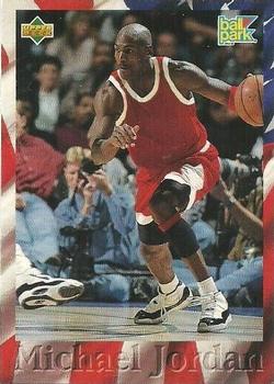 1996-97 Upper Deck Ball Park Michael Jordan - Red White Blue #BP4 Michael Jordan Front
