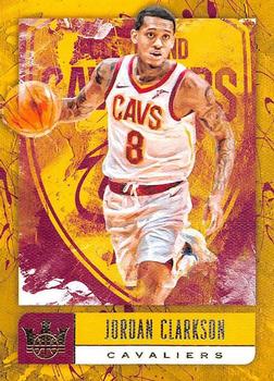 2018-19 Panini Court Kings #76 Jordan Clarkson Front