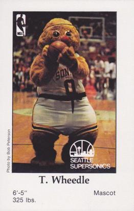 1978-79 Seattle SuperSonics Police #NNO T. Wheedle Front