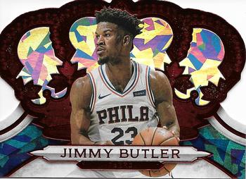 2018-19 Panini Crown Royale - Crystal Red #64 Jimmy Butler Front