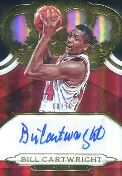 2018-19 Panini Crown Royale - Crown Autographs Gold #CA-BCW Bill Cartwright Front