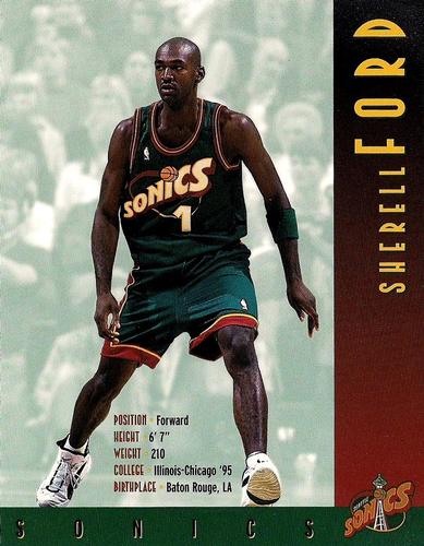 1995-96 Seattle SuperSonics #NNO Sherell Ford Front