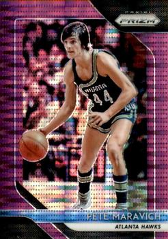 2018-19 Panini Prizm - Prizms Purple Pulsar #255 Pete Maravich Front