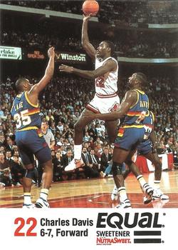 1989-90 Equal Chicago Bulls #NNO Charles Davis Front