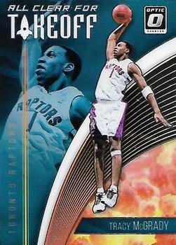 2018-19 Donruss Optic - All Clear for Takeoff #10 Tracy McGrady Front