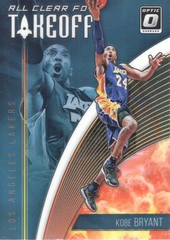 2018-19 Donruss Optic - All Clear for Takeoff #15 Kobe Bryant Front