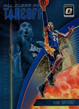 2018-19 Donruss Optic - All Clear for Takeoff Blue #15 Kobe Bryant Front