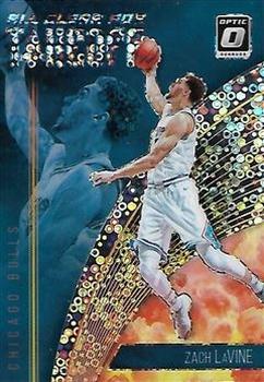 2018-19 Donruss Optic - All Clear for Takeoff Fast Break Holo #5 Zach LaVine Front