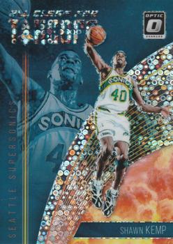 2018-19 Donruss Optic - All Clear for Takeoff Fast Break Holo #9 Shawn Kemp Front