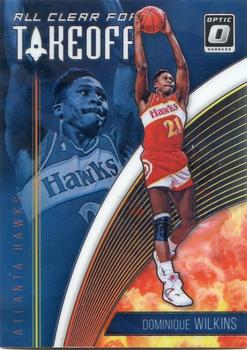 2018-19 Donruss Optic - All Clear for Takeoff Holo #3 Dominique Wilkins Front