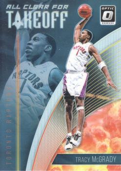 2018-19 Donruss Optic - All Clear for Takeoff Holo #10 Tracy McGrady Front