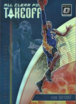 2018-19 Donruss Optic - All Clear for Takeoff Holo #15 Kobe Bryant Front