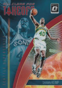 2018-19 Donruss Optic - All Clear for Takeoff Red #9 Shawn Kemp Front