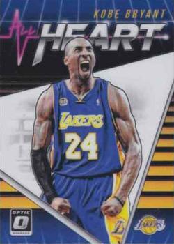 2018-19 Donruss Optic - All Heart #19 Kobe Bryant Front