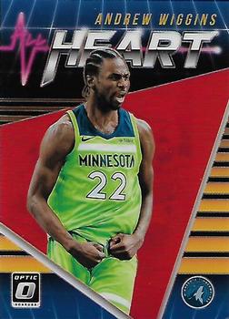 2018-19 Donruss Optic - All Heart Red #12 Andrew Wiggins Front