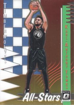 2018-19 Donruss Optic - All-Stars #20 Karl-Anthony Towns Front