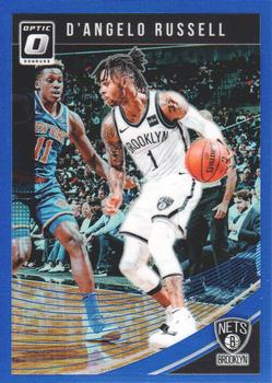 2018-19 Donruss Optic - Blue #116 D'Angelo Russell Front