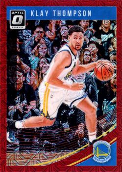 2018-19 Donruss Optic - Choice Red #12 Klay Thompson Front
