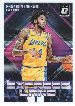 2018-19 Donruss Optic - Express Lane #9 Brandon Ingram Front