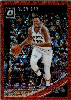 2018-19 Donruss Optic - Fast Break Red #101 Rudy Gay Front