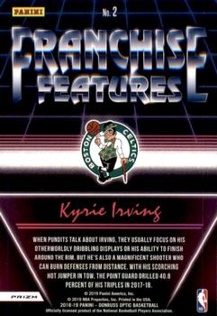 2018-19 Donruss Optic - Franchise Features Holo #2 Kyrie Irving Back