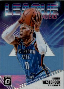 2018-19 Donruss Optic - League Leaders Holo #3 Russell Westbrook Front