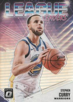 2018-19 Donruss Optic - League Leaders Holo #8 Stephen Curry Front