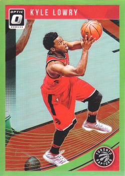 2018-19 Donruss Optic - Lime Green #3 Kyle Lowry Front