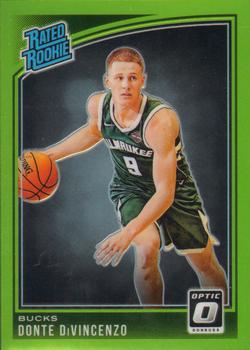 2018-19 Donruss Optic - Lime Green #164 Donte DiVincenzo Front