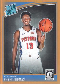 2018-19 Donruss Optic - Orange #173 Khyri Thomas Front