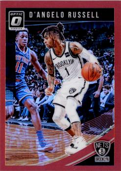2018-19 Donruss Optic - Red #116 D'Angelo Russell Front