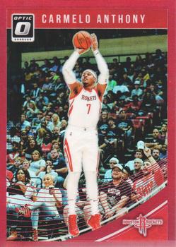 2018-19 Donruss Optic - Red #127 Carmelo Anthony Front