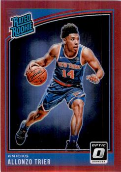 2018-19 Donruss Optic - Red #175 Allonzo Trier Front