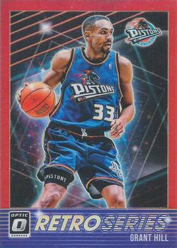 2018-19 Donruss Optic - Retro Series Red #24 Grant Hill Front
