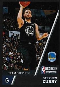 2018-19 Panini NBA Stickers European #12 Stephen Curry Front