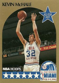 1990-91 Hoops - All-Star Program Perforated #NNO Kevin McHale Front