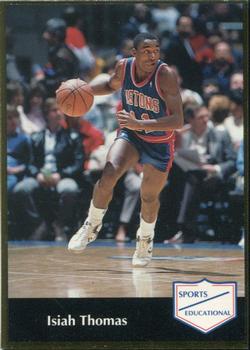 1991-92 Sports Educational - 1992 National Convention Promos #5 Isiah Thomas Front