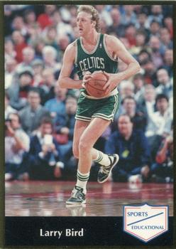 1991-92 Sports Educational - 1992 National Convention Promos #12 Larry Bird Front