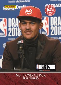 2018-19 Panini Instant NBA Draft Night #DN5 Trae Young Front